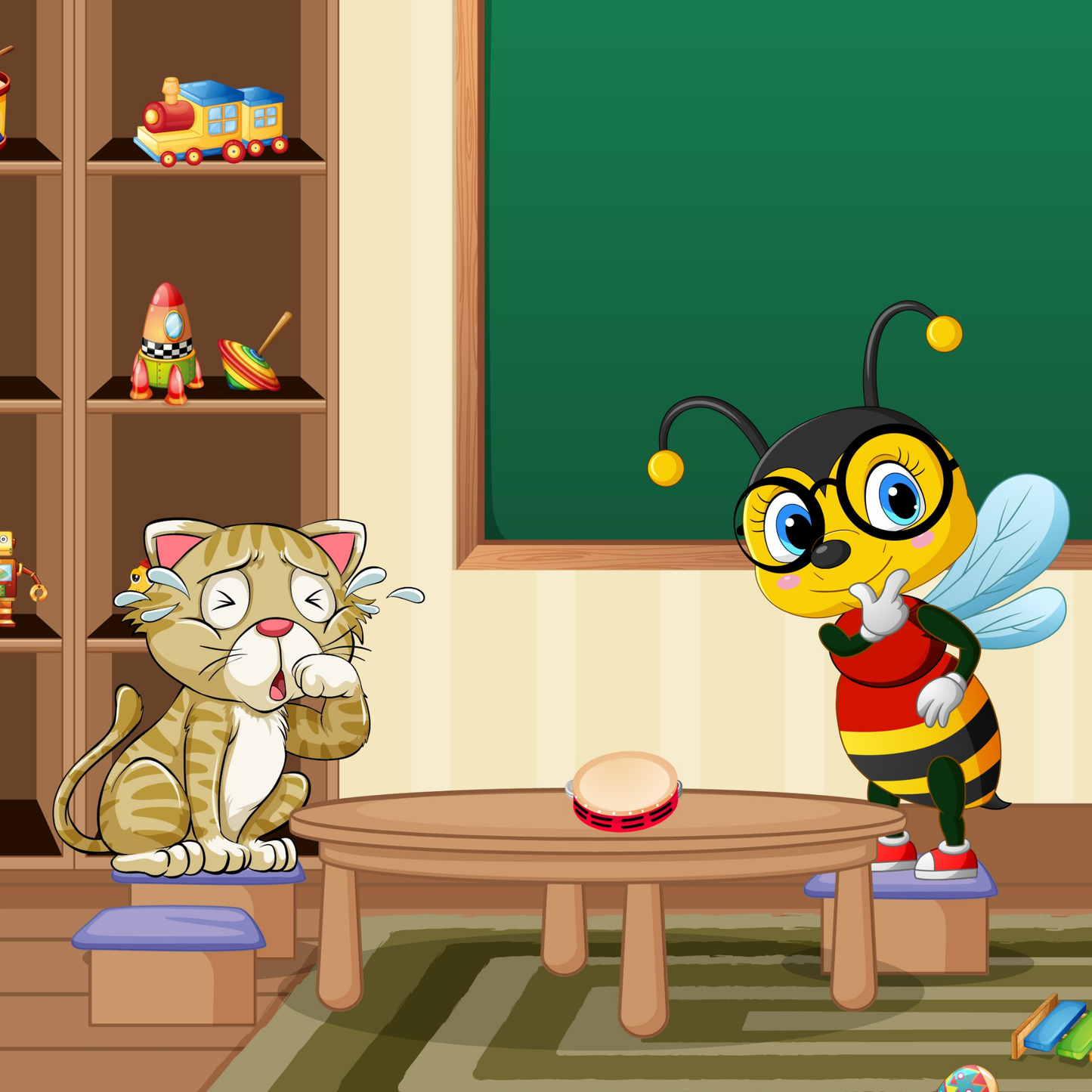 Bernard's Lesson: Sharing Feelings in a Classroom World