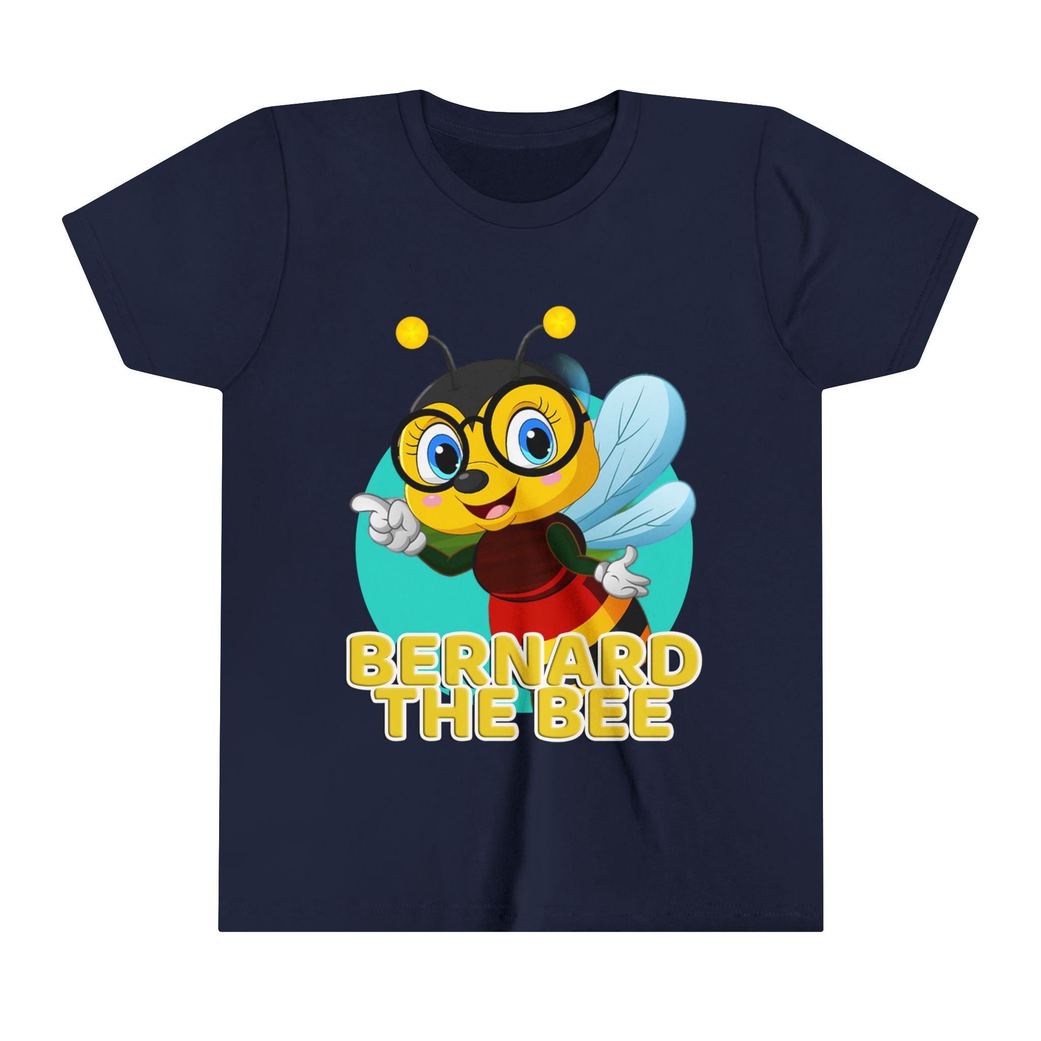 Bernard the  Bee Youth Short Sleeve Tee