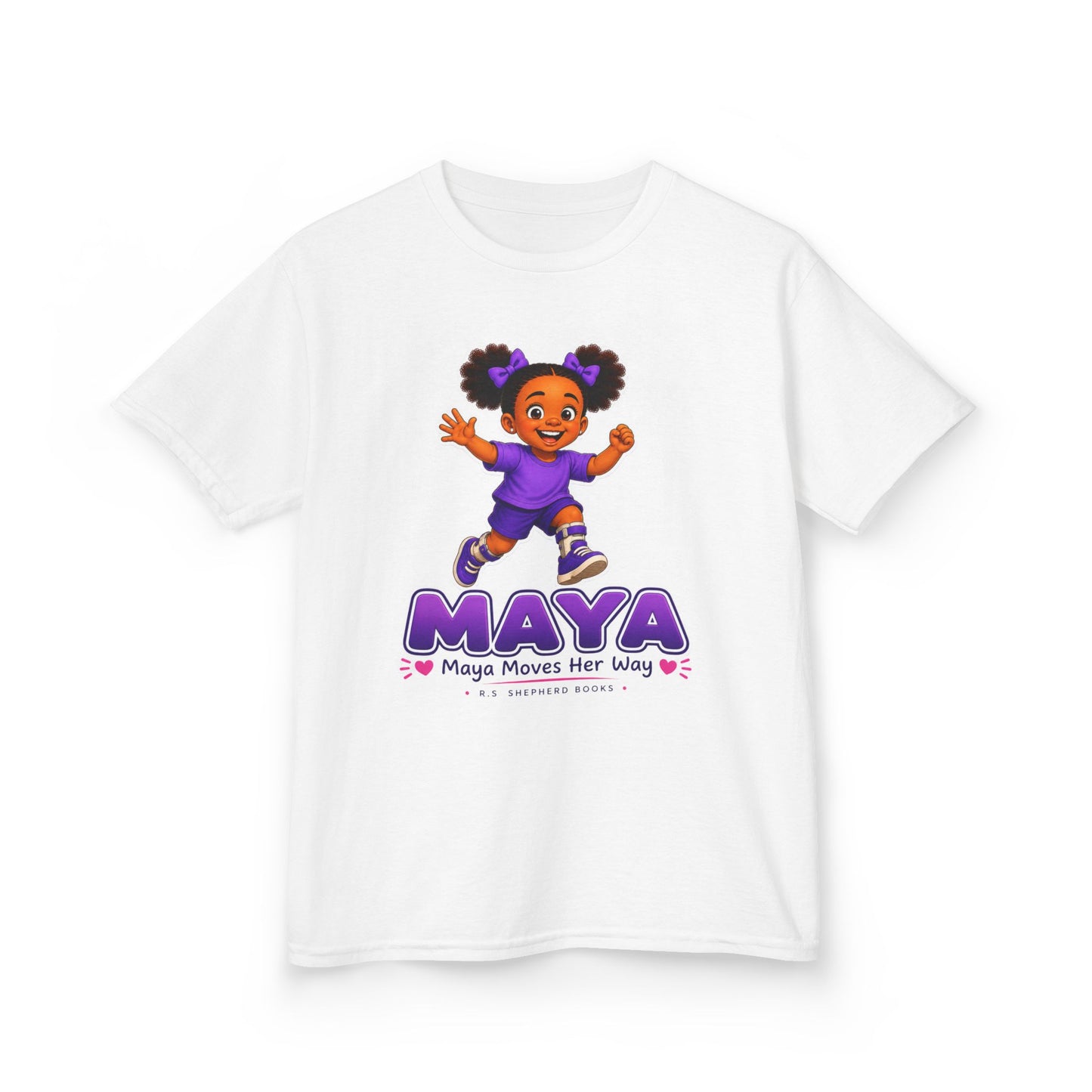 R.S. Shepherd Books  "Maya Moves Her Way" Graphic Shirt