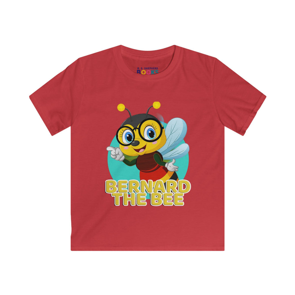 R.S. Shepherd Books Kids Tee — Bernard The Bee Logo Shirt Printify
