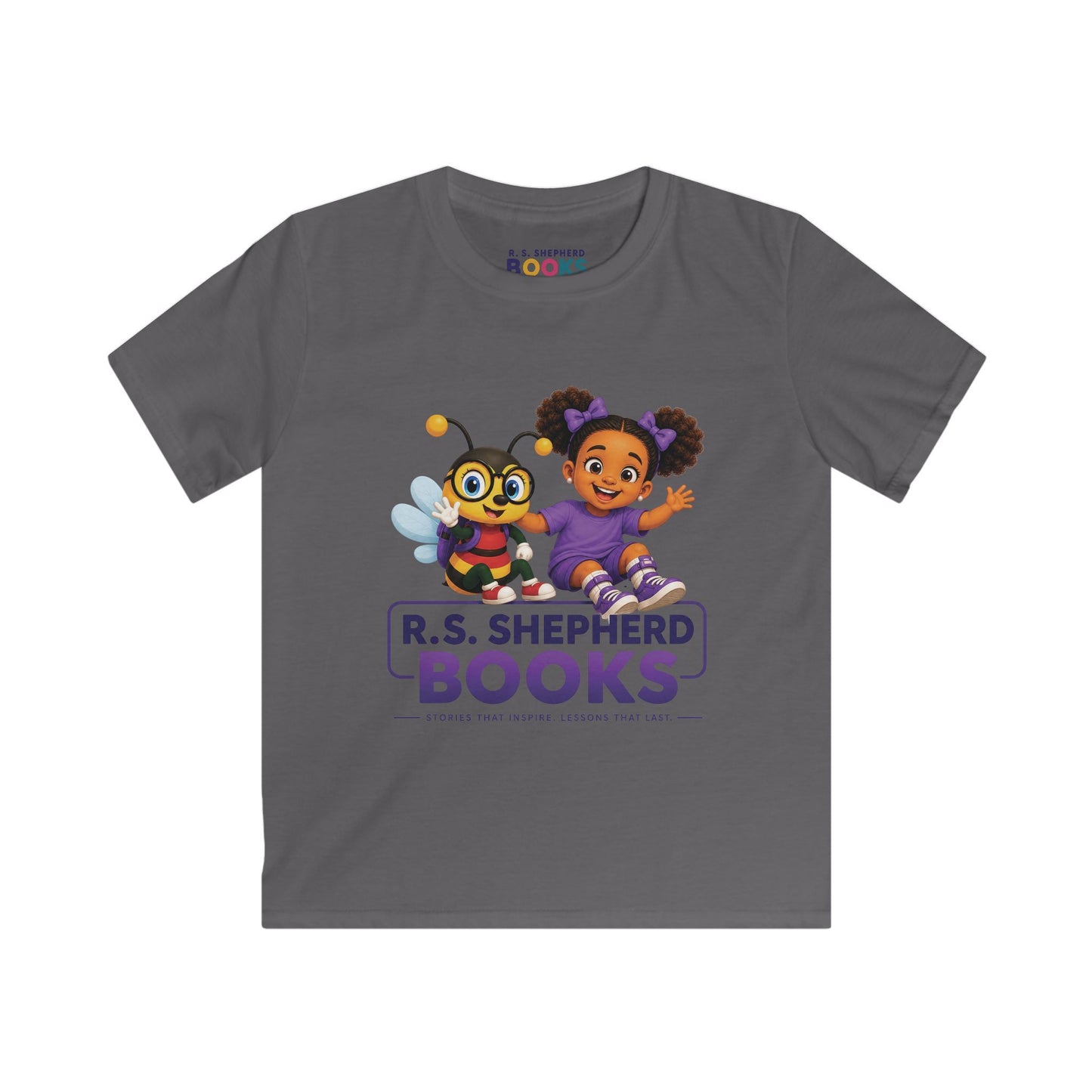R.S. Shepherd Books Kids Tee — Main Attraction Logo Shirt Printify