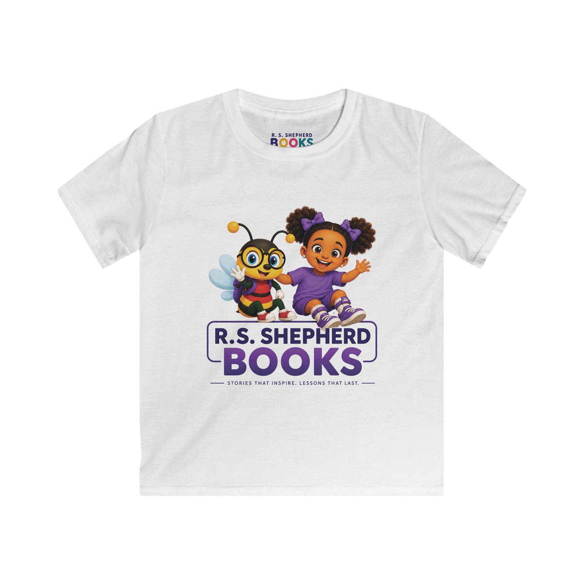 R.S. Shepherd Books Kids Tee — Main Attraction Logo Shirt Printify