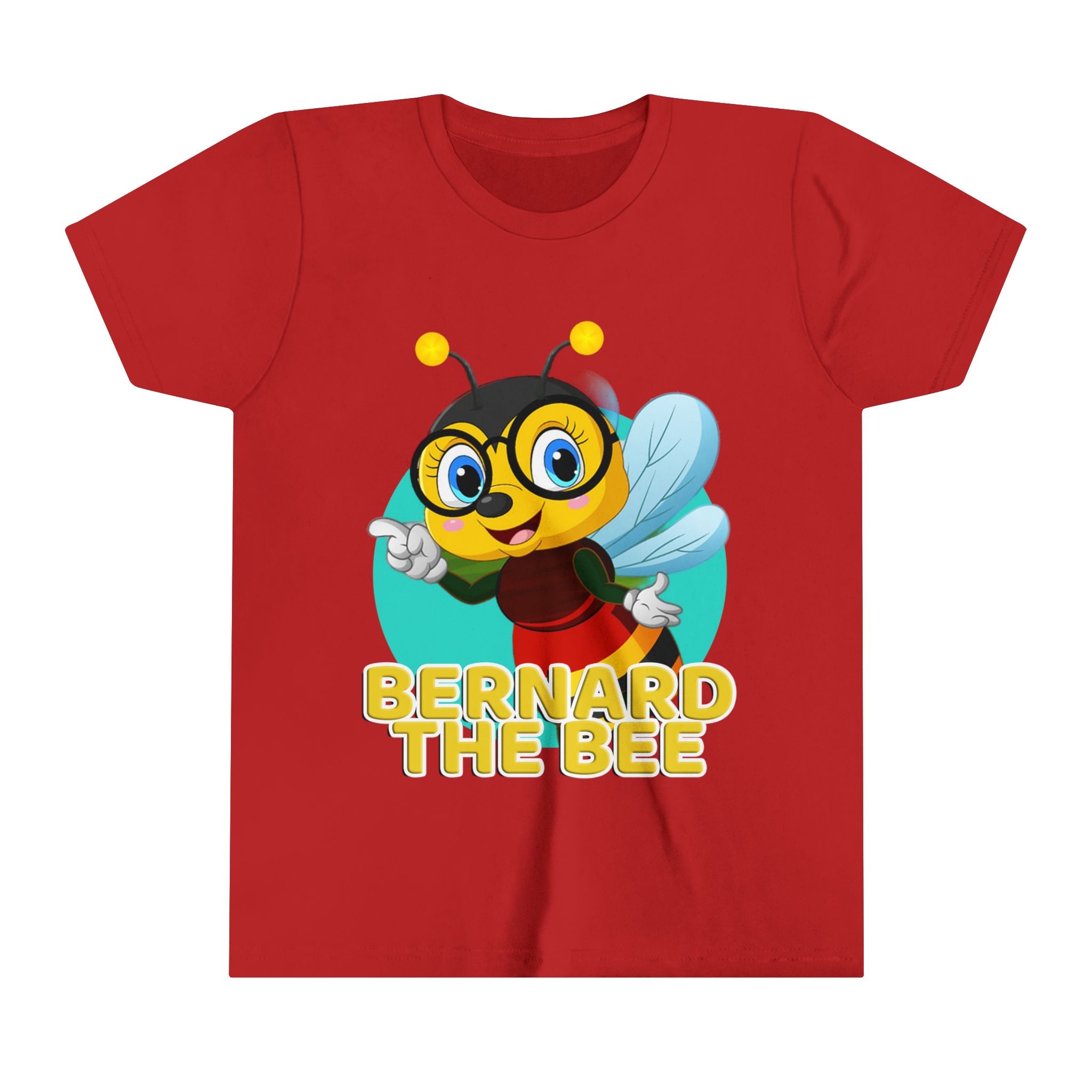 Bernard the  Bee Youth Short Sleeve Tee