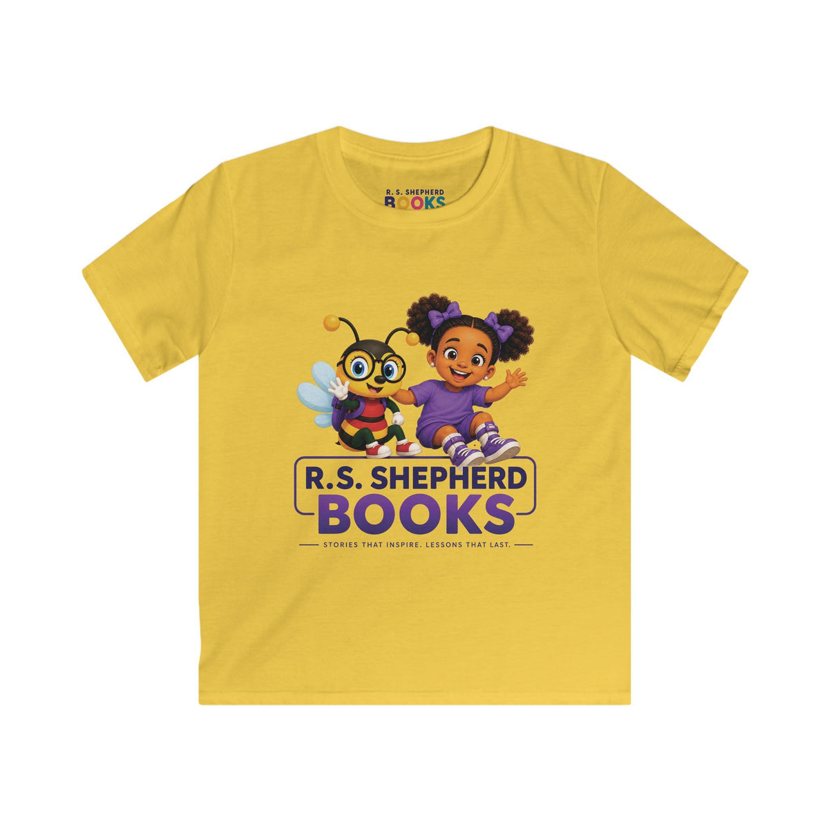 R.S. Shepherd Books Kids Tee — Main Attraction Logo Shirt Printify