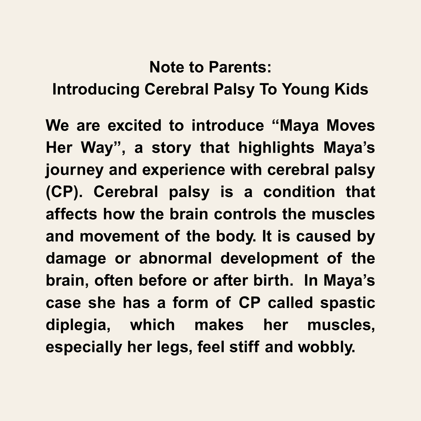 Maya Moves Her Way