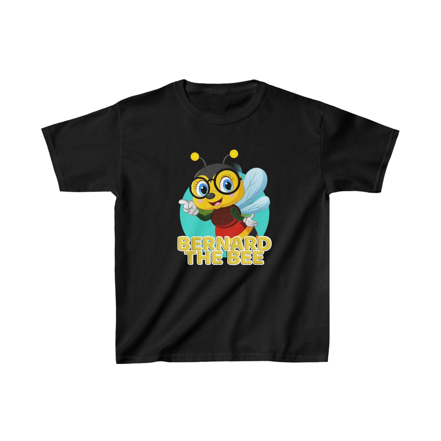 Bernard the bee black tee shirt