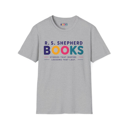 R.S. Shepherd Books Adult Tee — Logo Shirt Printify