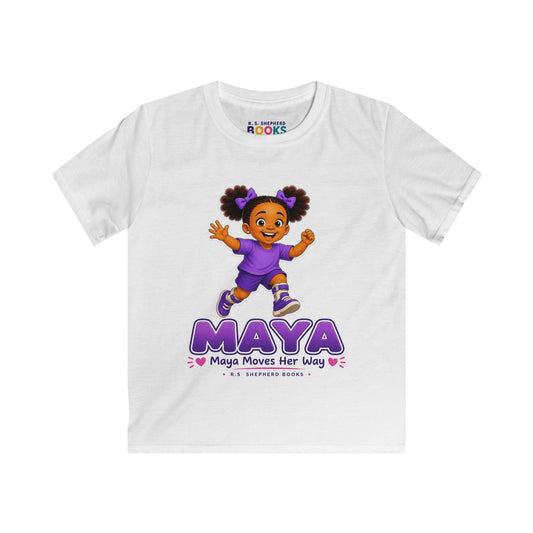 R.S. Shepherd Books Kids Tee — Maya Moves Her Way  Shirt
