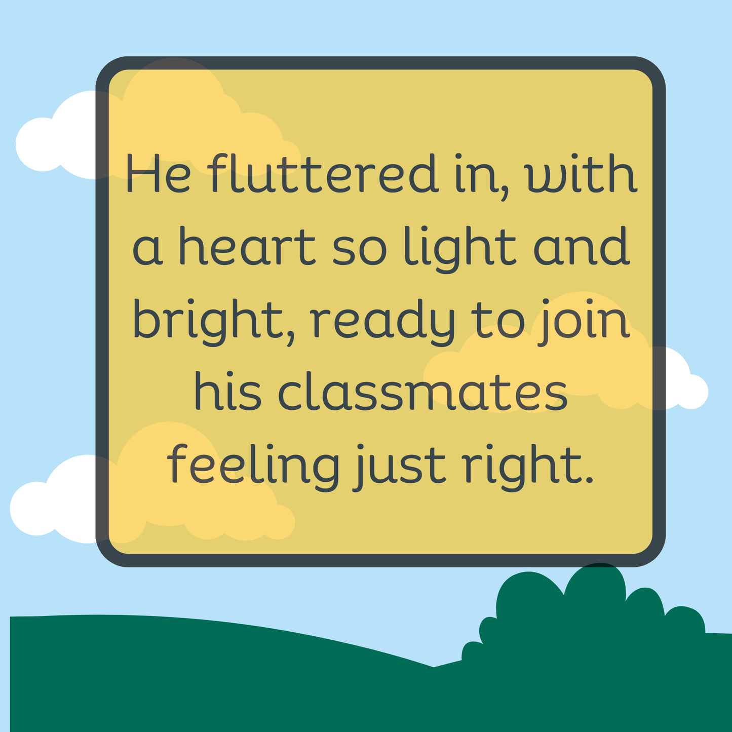 Bernard's Lesson: Sharing Feelings in a Classroom World