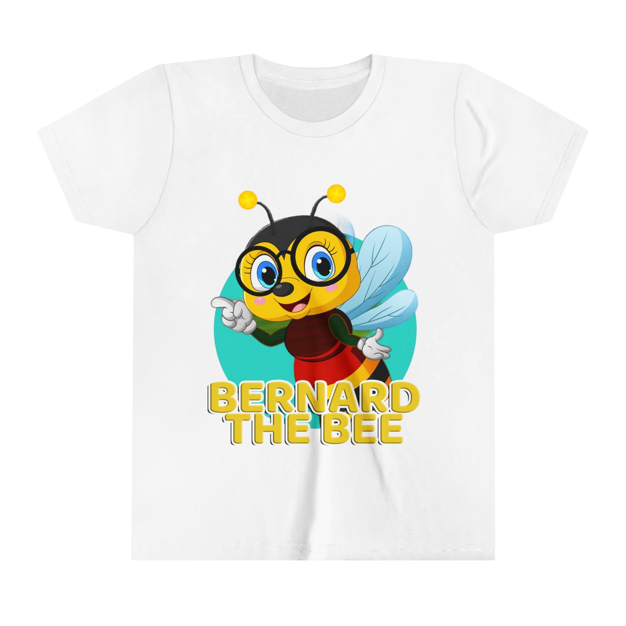Bernard the  Bee Youth Short Sleeve Tee