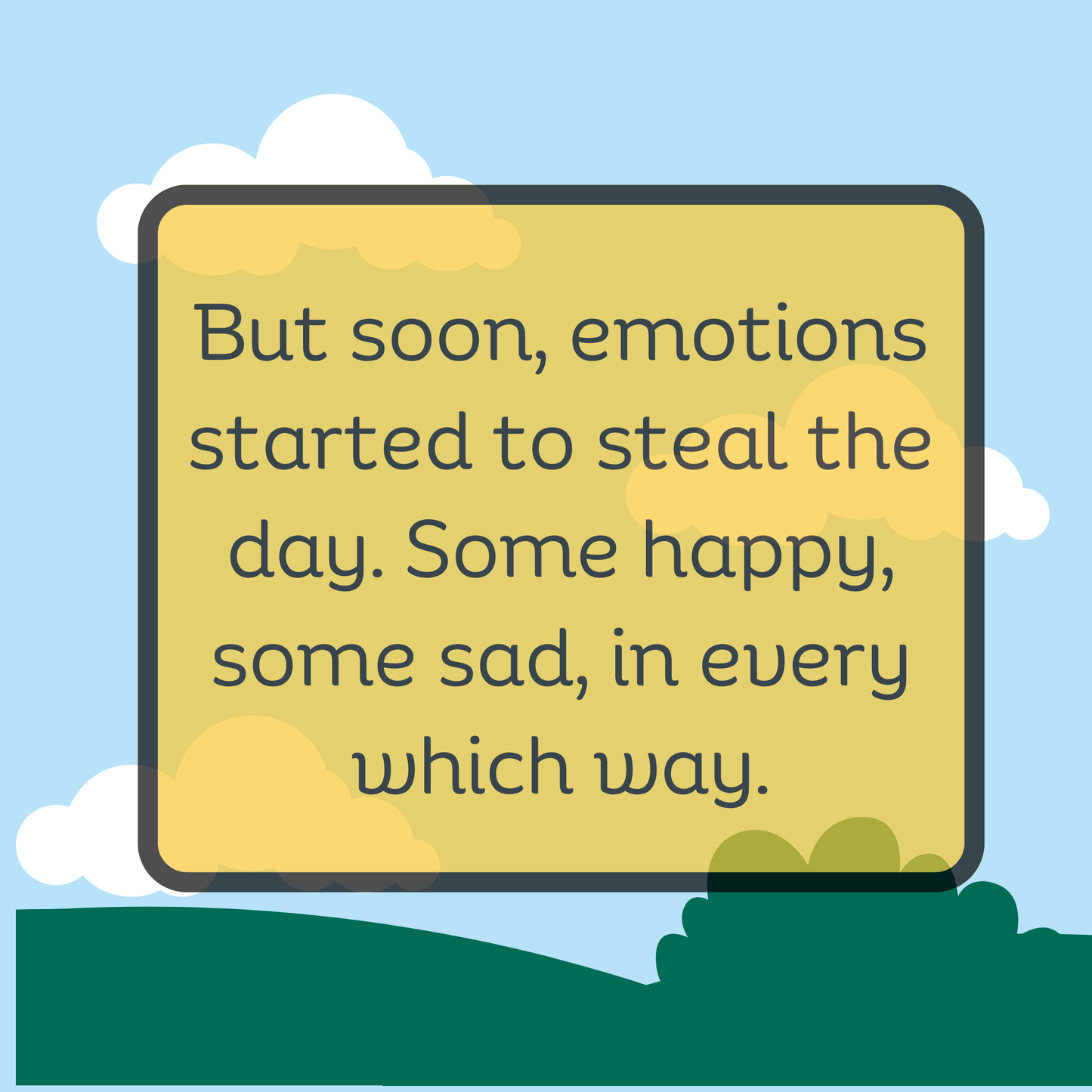 Bernard's Lesson: Sharing Feelings in a Classroom World