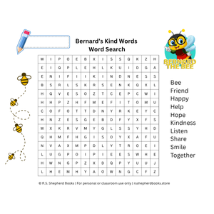 🐝Bernard’s Kind Words Word Search