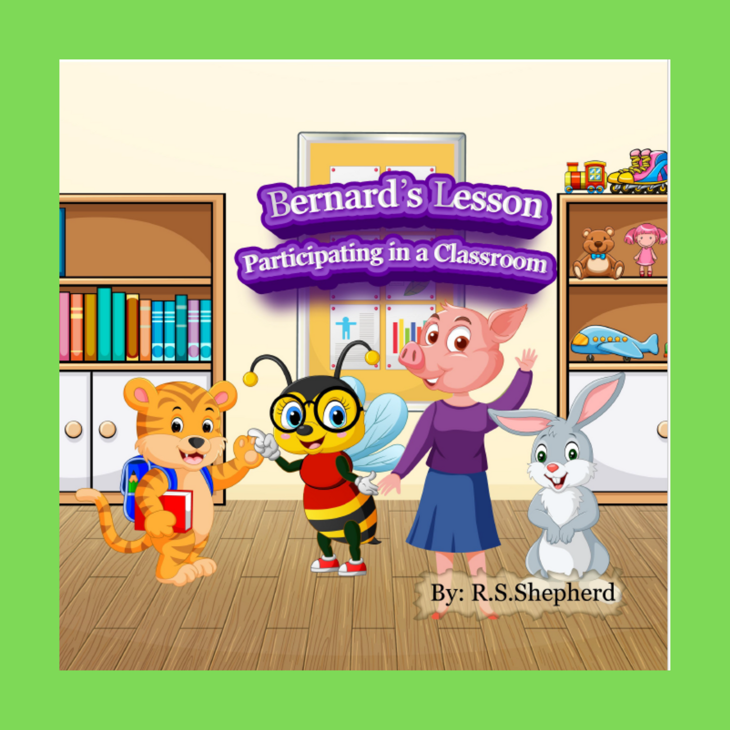 Bernard's lesson, participating in a classroom Front cover