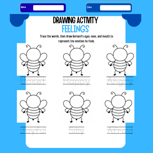 🧑🏾‍🎨Draw Bernard’s Feelings