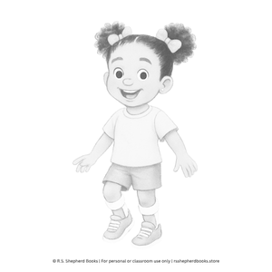 Coloring Page - Maya Moves Her Way